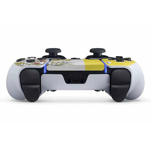 Vatican City Flag Distressed PS5 DualSense Edge Pro Controller Skin