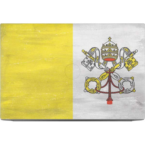 Vatican City Flag Distressed Dell XPS Skin