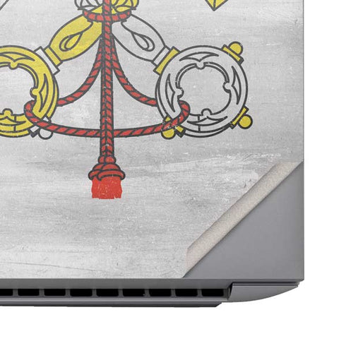 Vatican City Flag Distressed HP ZBook Fury 16 G10 Skin