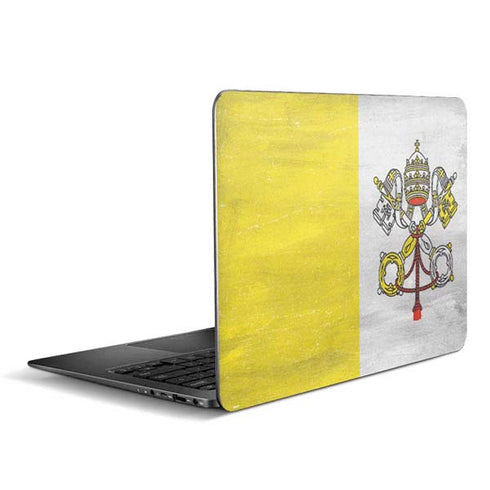 Vatican City Flag Distressed Zenbook UX305FA 13.3in Skin