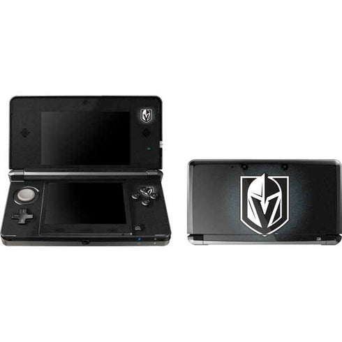 NHL Vegas Golden Knights Black Background Nintendo Skins