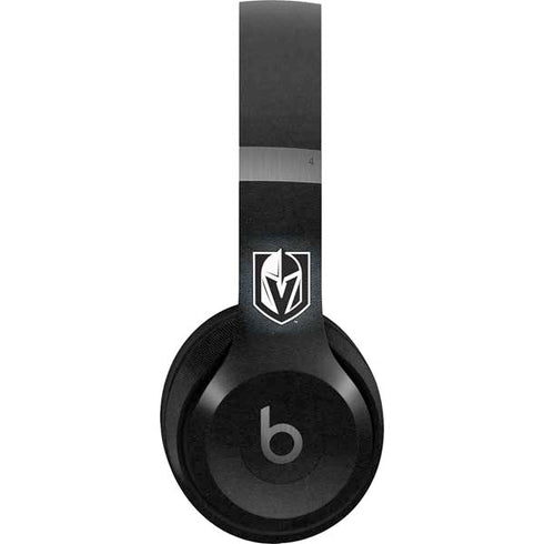 NHL Vegas Golden Knights Black Background Beats Solo 4 Wireless Headphones Skin