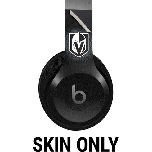 NHL Vegas Golden Knights Black Background Beats Solo 4 Wireless Headphones Skin