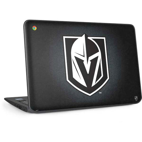 NHL Vegas Golden Knights Black Background HP Chromebook Skin