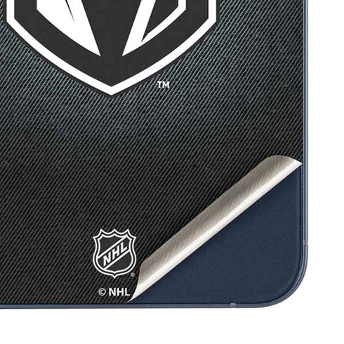 NHL Vegas Golden Knights Black Background Galaxy A36 5G Skin