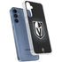 NHL Vegas Golden Knights Black Background Galaxy A55 5G Clear Case