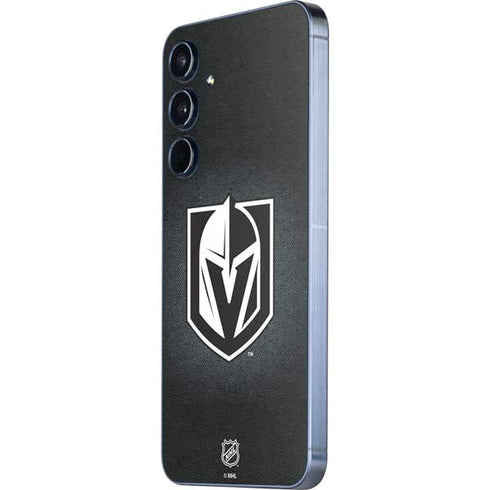 NHL Vegas Golden Knights Black Background Galaxy A55 5G Skin