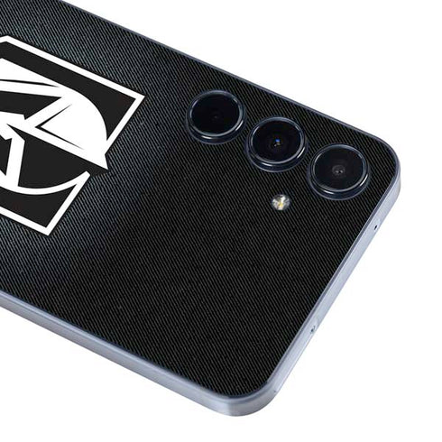 NHL Vegas Golden Knights Black Background Galaxy A55 5G Skin