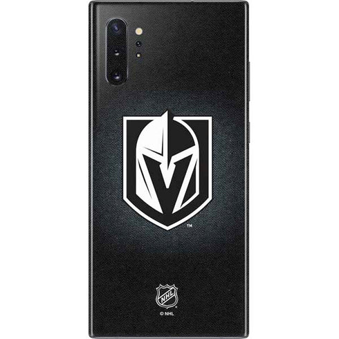 NHL Vegas Golden Knights Black Background Galaxy Note 10 Plus Skin
