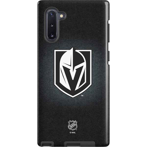 NHL Vegas Golden Knights Black Background Galaxy Cases