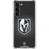NHL Vegas Golden Knights Black Background Galaxy S24 FE Clear Case