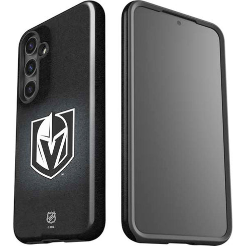 NHL Vegas Golden Knights Black Background Galaxy S25 Impact Case