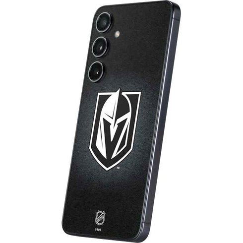 NHL Vegas Golden Knights Black Background Galaxy S25 Plus Skin