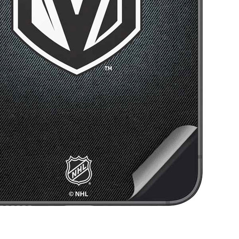 NHL Vegas Golden Knights Black Background Galaxy S25 Plus Skin
