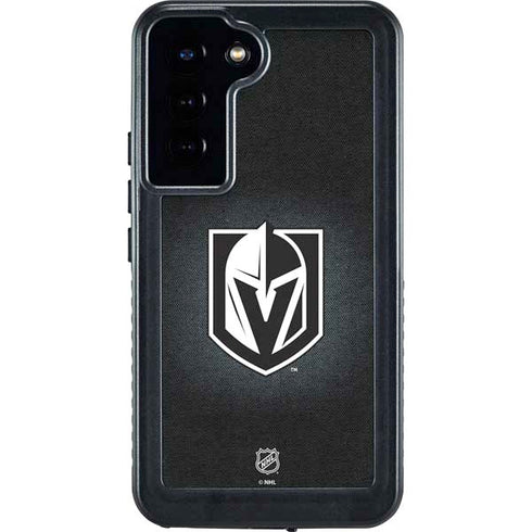 NHL Vegas Golden Knights Black Background Galaxy S24 Plus Waterproof Case