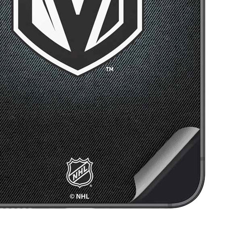 NHL Vegas Golden Knights Black Background Galaxy S25 Skin