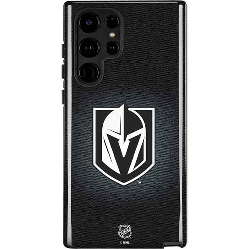 NHL Vegas Golden Knights Black Background Galaxy S25 Ultra Impact Case