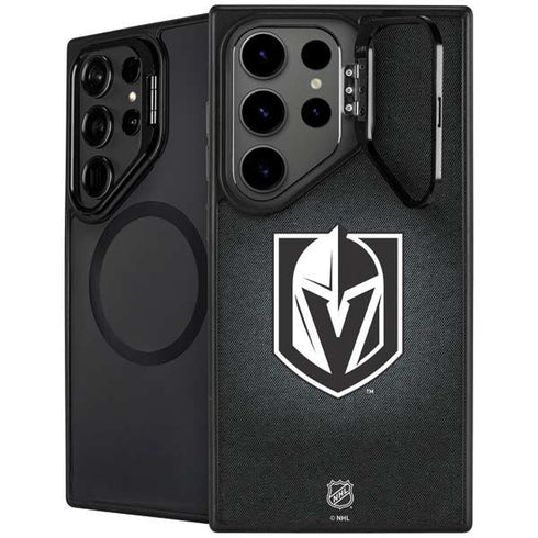 NHL Vegas Golden Knights Black Background Galaxy Cases