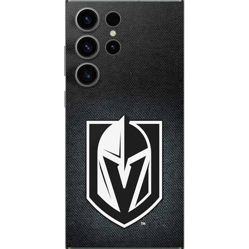 NHL Vegas Golden Knights Black Background Galaxy S25 Ultra Skin