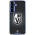 NHL Vegas Golden Knights Black Background Galaxy S25 Clear Case