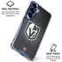 NHL Vegas Golden Knights Black Background Galaxy S25 FE Clear Case