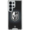 NHL Vegas Golden Knights Black Background Galaxy S25 Ultra Clear Case