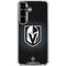 NHL Vegas Golden Knights Black Background Galaxy S26 Clear Case