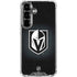 NHL Vegas Golden Knights Black Background Galaxy S26 Clear Case