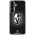 NHL Vegas Golden Knights Black Background Galaxy S26 Plus Clear Case