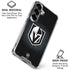 NHL Vegas Golden Knights Black Background Galaxy S26 Plus Clear Case