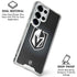 NHL Vegas Golden Knights Black Background Galaxy S26 Ultra Clear Case