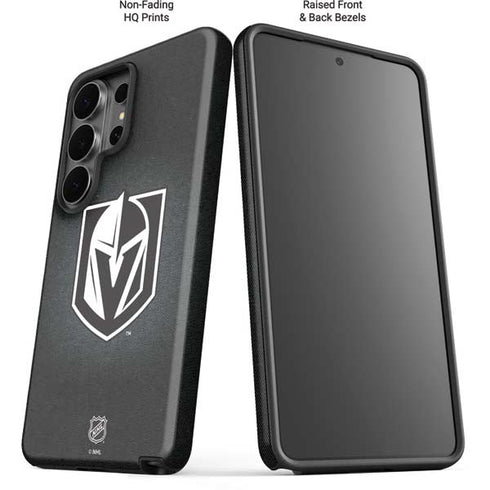 NHL Vegas Golden Knights Black Background Galaxy S26 Ultra Impact Case