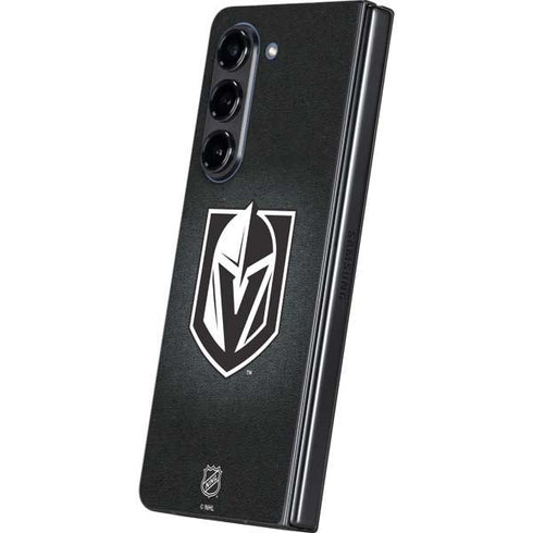 NHL Vegas Golden Knights Black Background Galaxy Z Fold5 5G Skin