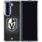 NHL Vegas Golden Knights Black Background Galaxy Z Fold7 Clear Case