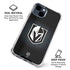 NHL Vegas Golden Knights Black Background iPhone 15 Clear Case