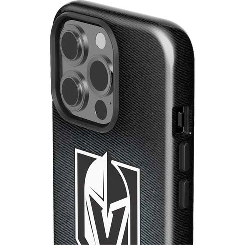 NHL Vegas Golden Knights Black Background iPhone 15 Pro Impact Case