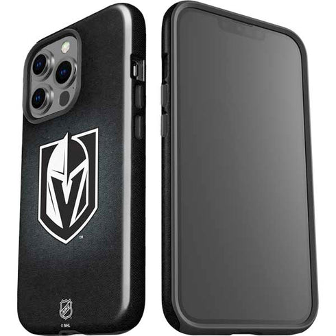 NHL Vegas Golden Knights Black Background iPhone 15 Pro Impact Case