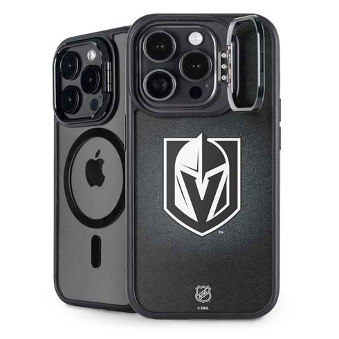 NHL Vegas Golden Knights Black Background iPhone 15 Pro Kickstand Case