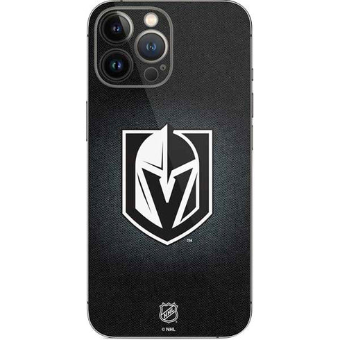 NHL Vegas Golden Knights Black Background iPhone 15 Pro Max Skin