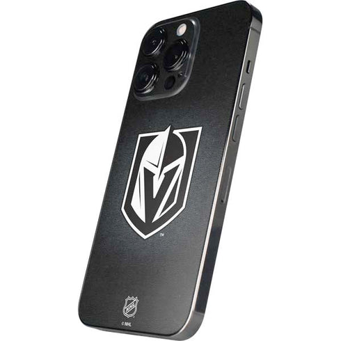 NHL Vegas Golden Knights Black Background iPhone 15 Pro Max Skin