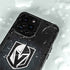 NHL Vegas Golden Knights Black Background iPhone 15 Pro Waterproof Case