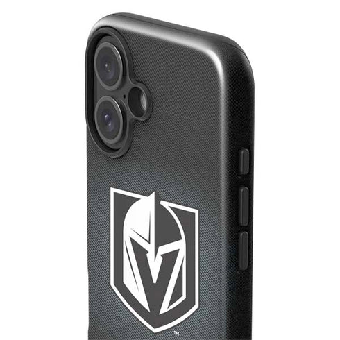 NHL Vegas Golden Knights Black Background iPhone 16 Impact Case