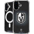 NHL Vegas Golden Knights Black Background iPhone 16 Plus MagSafe Case