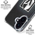 NHL Vegas Golden Knights Black Background iPhone 16 Plus MagSafe Case