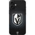 NHL Vegas Golden Knights Black Background iPhone 16 Plus Skin