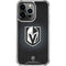 NHL Vegas Golden Knights Black Background iPhone 16 Pro Max Clear Case