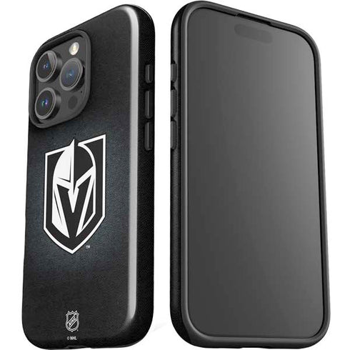 NHL Vegas Golden Knights Black Background iPhone 16 Pro Max Impact Case