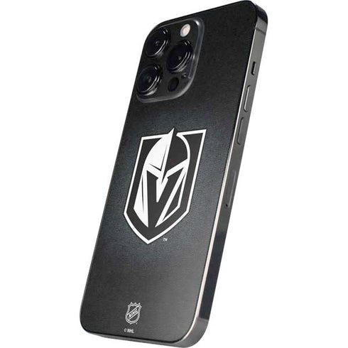 NHL Vegas Golden Knights Black Background iPhone 16 Pro Skin