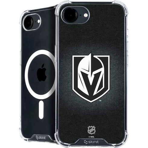 NHL Vegas Golden Knights Black Background iPhone 16e MagSafe Case