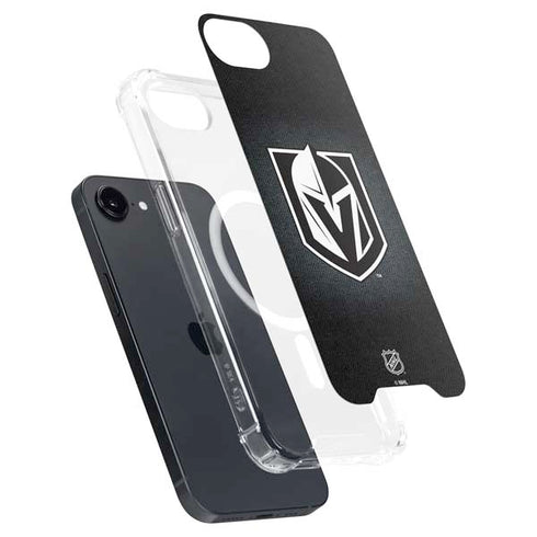NHL Vegas Golden Knights Black Background iPhone 16e MagSafe Case